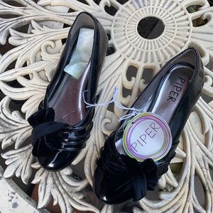 Piper black shoes sz. 1